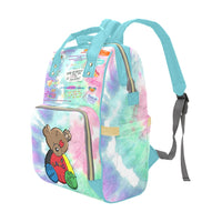 RALO Tye Dye Multi-Function Backpack/Diaper Bag